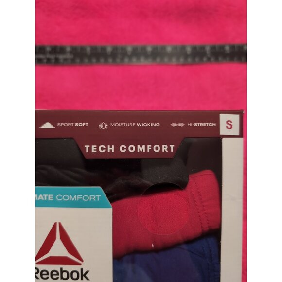 Reebok Tech Comfort Performance Low Rise Briefs Stretch 6 Pack Size Small - Picture 3 of 6